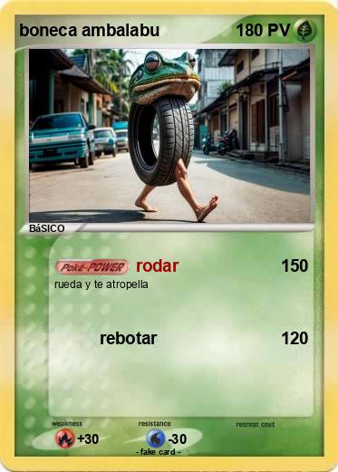 Pokemon boneca ambalabu