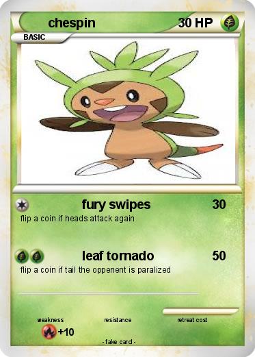 Pokemon chespin