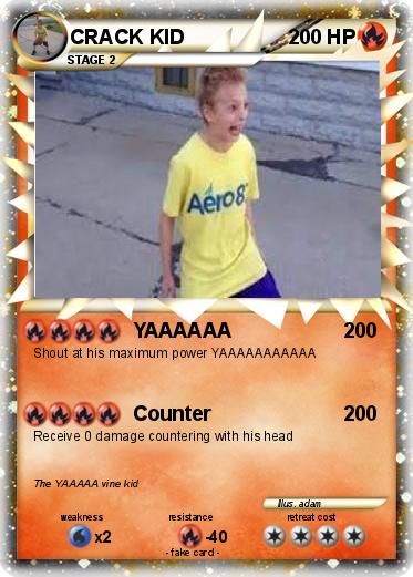 Pokemon CRACK KID