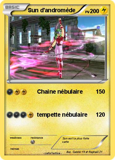 Pokemon Sun d'andromède