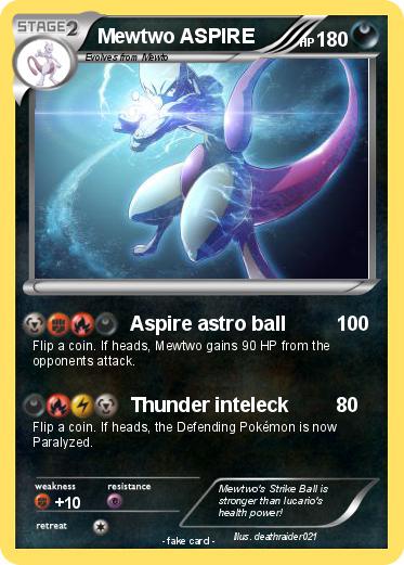 Pokemon Mewtwo ASPIRE