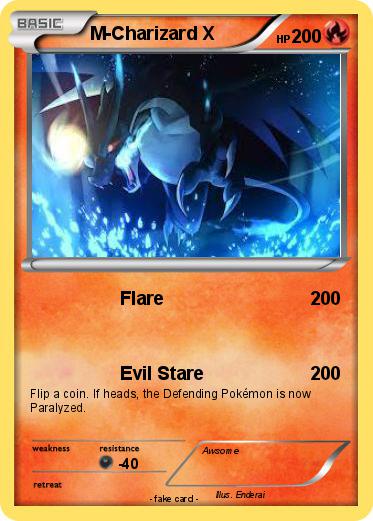 Pokemon M-Charizard X