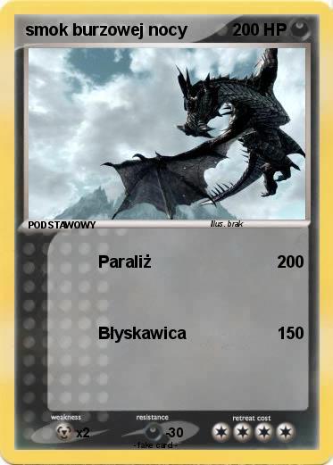 Pokemon smok burzowej nocy