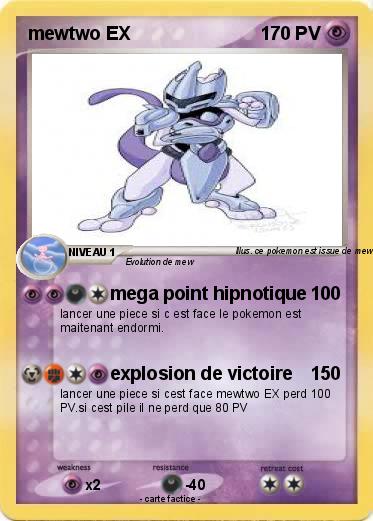 Pokemon mewtwo EX