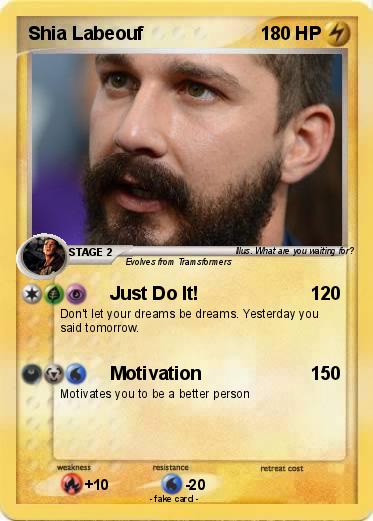 Pokemon Shia Labeouf