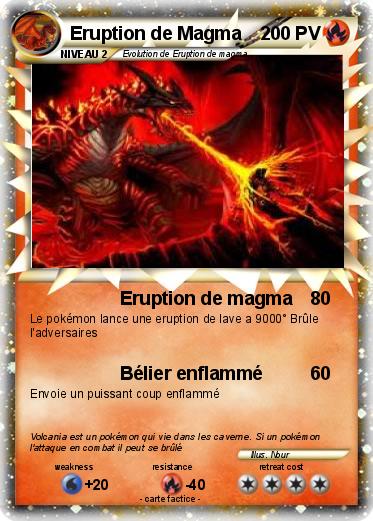 Pokemon Eruption de Magma