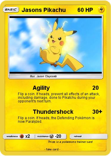 Pokemon Jasons Pikachu
