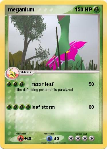 Pokemon meganium