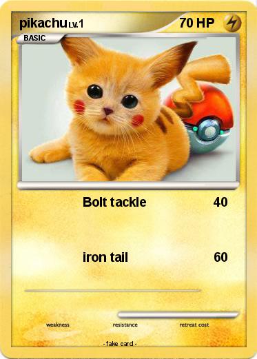 Pokemon pikachu