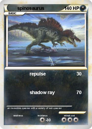 Pokemon spinosaurus