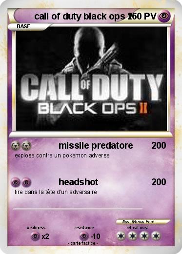 Pokemon call of duty black ops 2