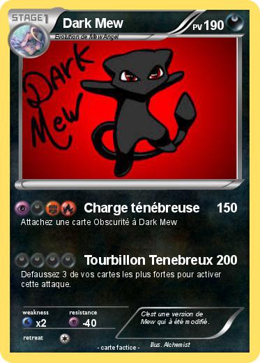 Pokemon Dark Mew