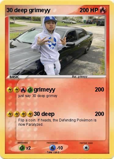 Pokemon 30 deep grimeyy