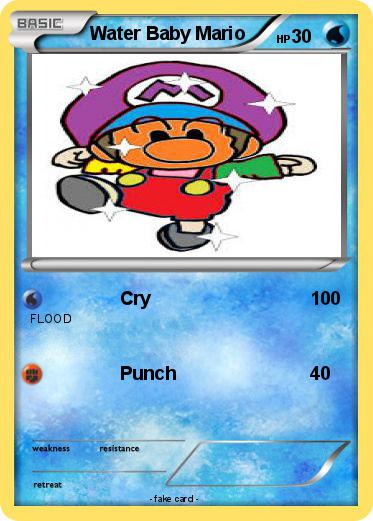Pokemon Water Baby Mario
