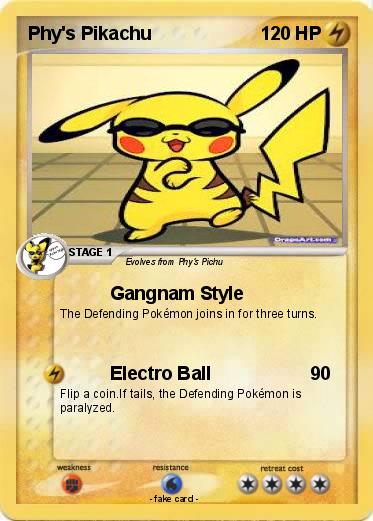 Pokemon Phy's Pikachu