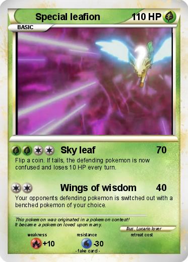 Pokemon Special leafion