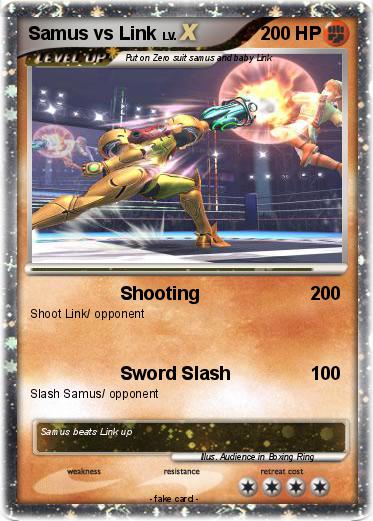 Pokemon Samus vs Link