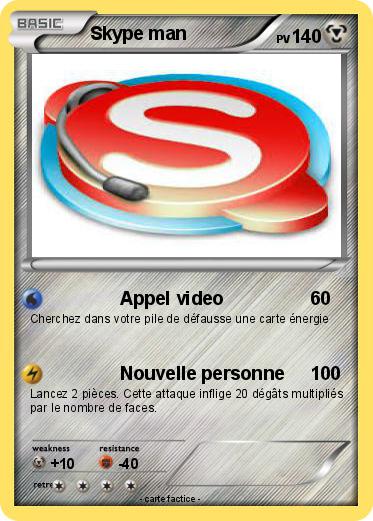 Pokemon Skype man