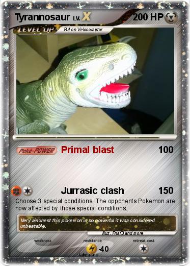 Pokemon Tyrannosaur