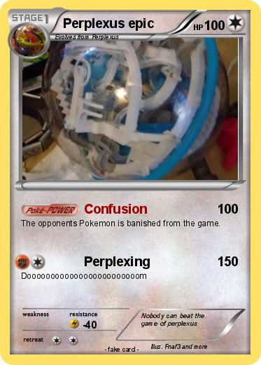 Pokemon Perplexus epic