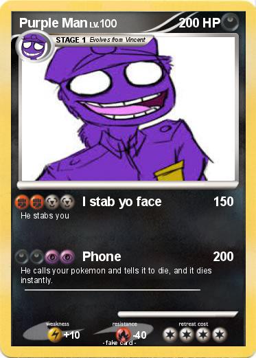 Pokemon Purple Man