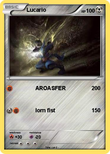 Pokemon Lucario