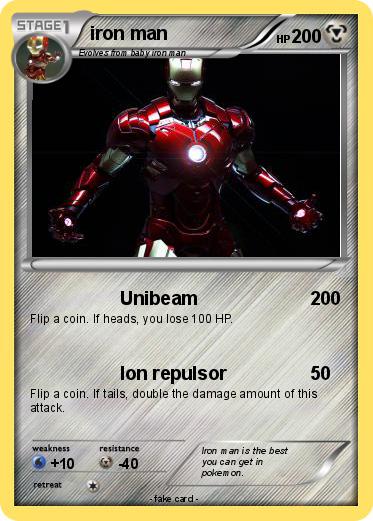 Pokemon iron man