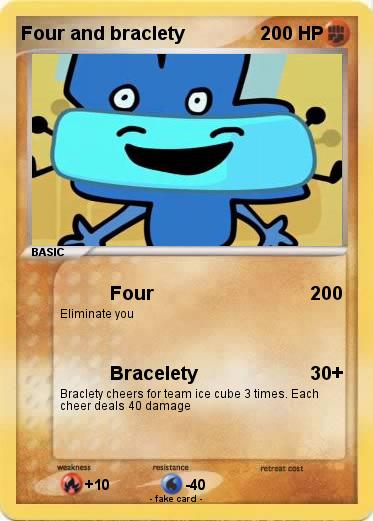 Pokemon Four and braclety