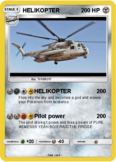 Pokemon HELIKOPTER