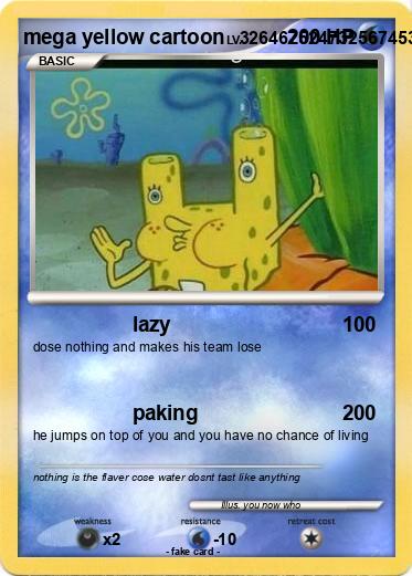 Pokemon mega yellow cartoon