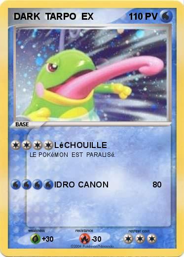 Pokemon DARK  TARPO  EX