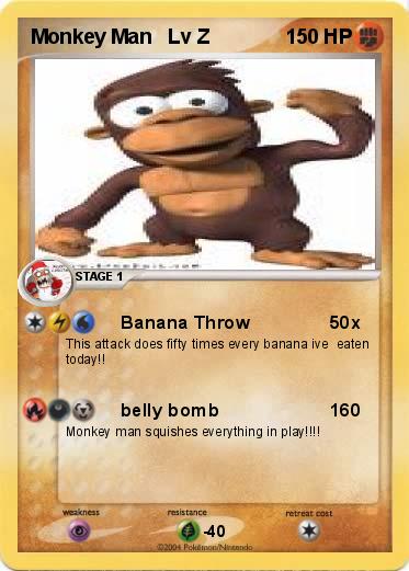 Pokemon Monkey Man   Lv Z                           