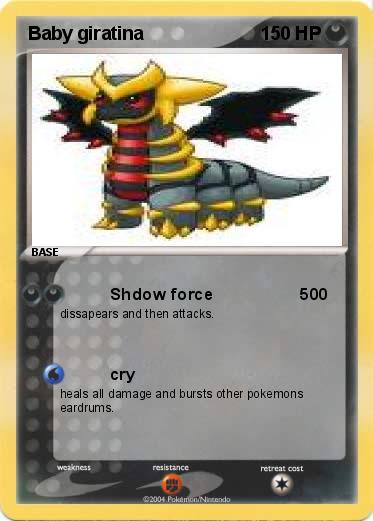 Pokemon Baby giratina