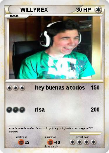 Pokemon WILLYREX