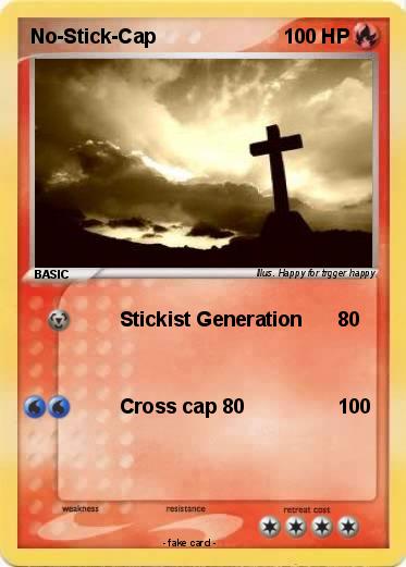 Pokemon No-Stick-Cap