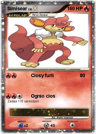 Pokemon Simisear