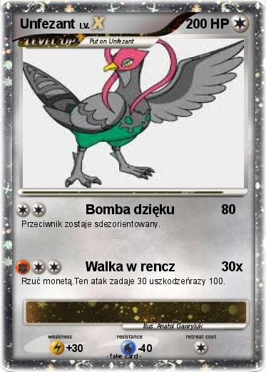 Pokemon Unfezant