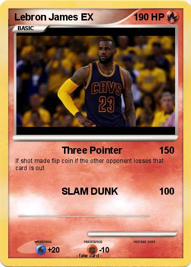Pokemon Lebron James EX
