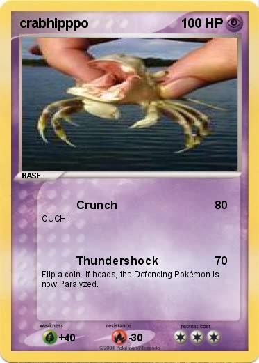 Pokemon crabhipppo