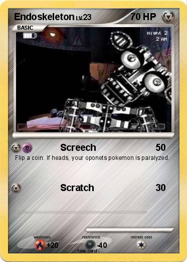 Pokemon Endoskeleton