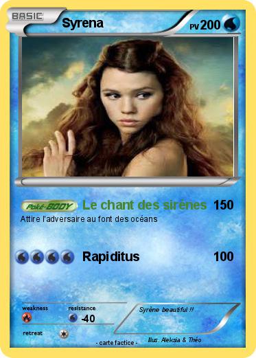 Pokemon Syrena