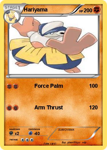 Pokemon Hariyama