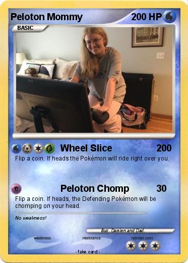 Pokemon Peloton Mommy
