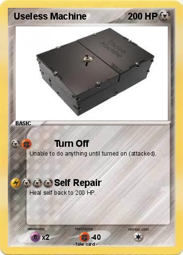 Pokemon Useless Machine