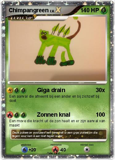 Pokemon Chimpangreen