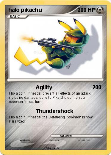 Pokemon halo pikachu