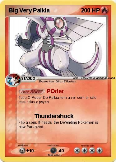 Pokemon Big Very Palkia