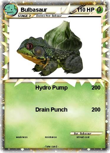 Pokemon Bulbasaur
