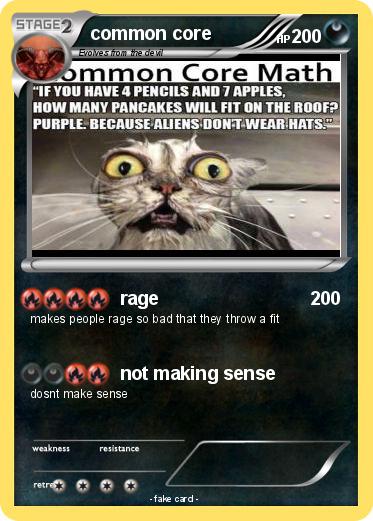 Pokemon common core