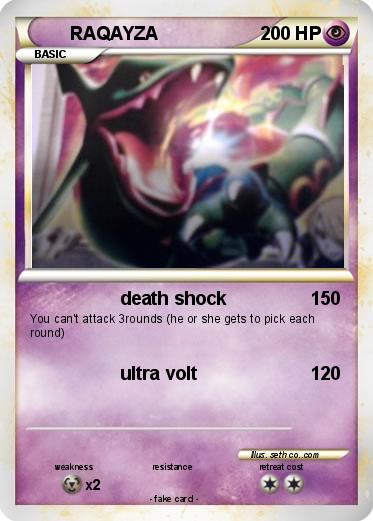 Pokemon RAQAYZA